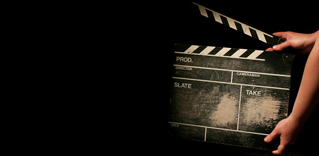 Symbolbild einer Filmklappe