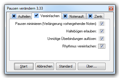 Plug-In „Pausen verändern“