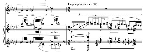 Ein Ausschnitt von Ravel, mit November 2 gesetzt