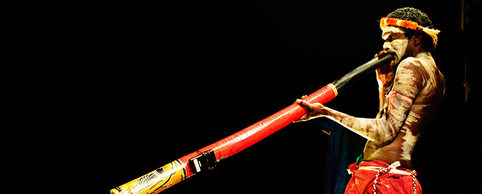 Ein Didgeridoospieler (mit freundlicher Genehmigung von imagicity).