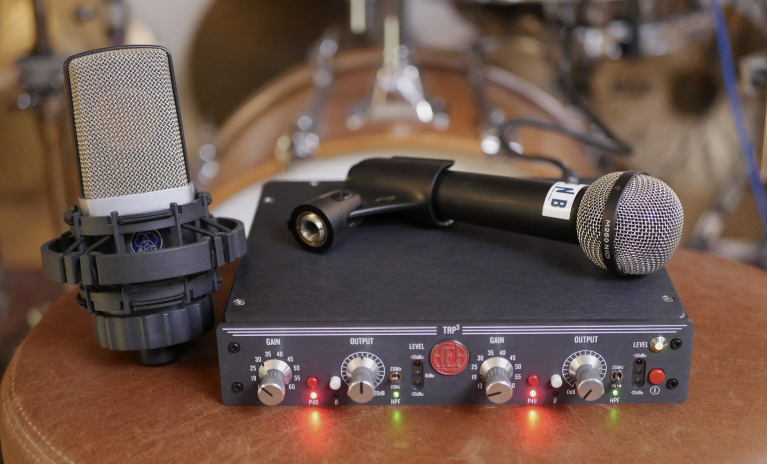 AEA TRP3 und Mikrofon