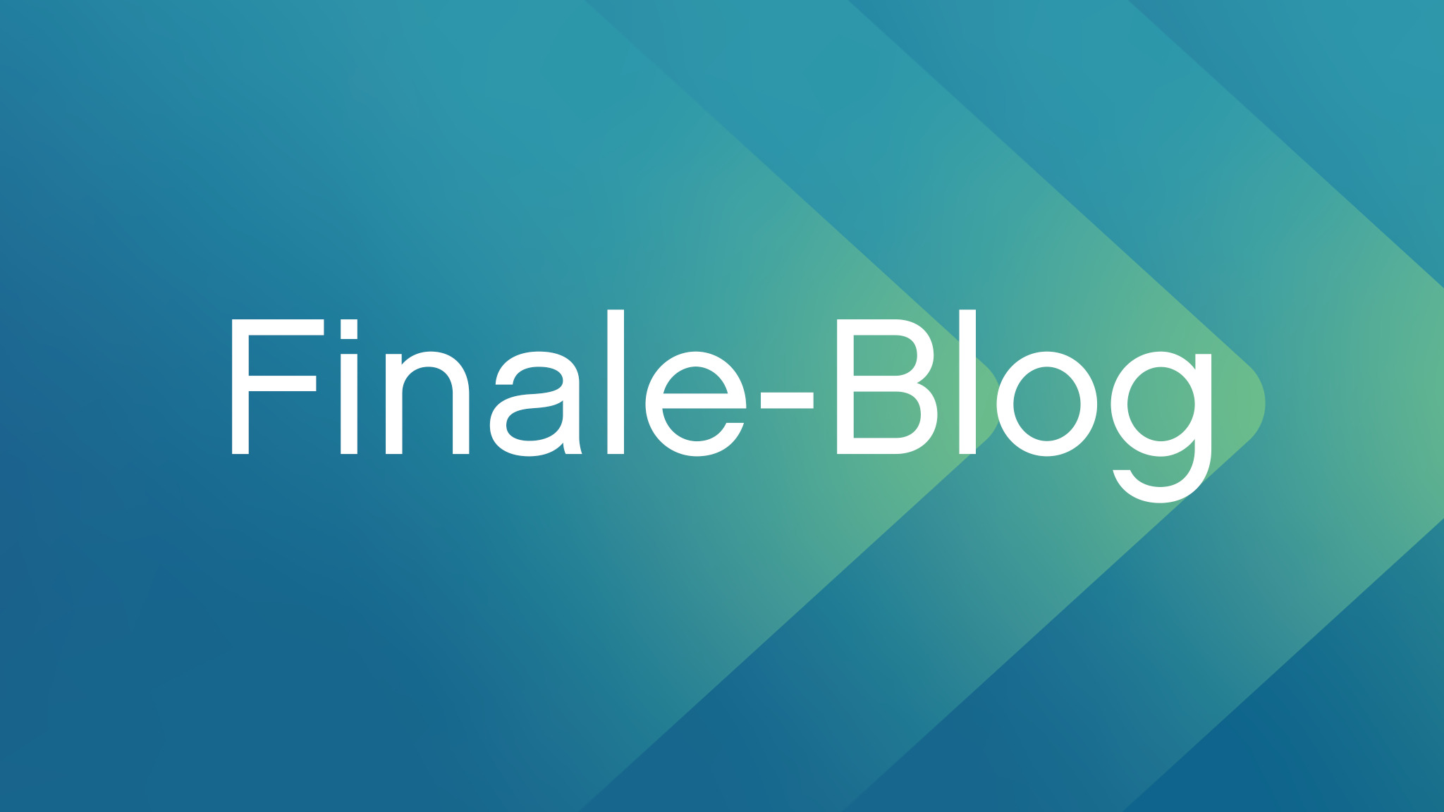 Finale-Blog