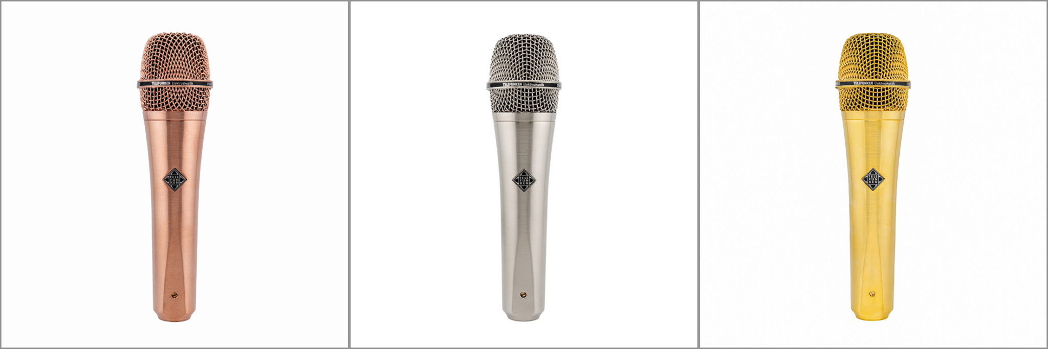 Telefunken M80 und M81 in neuen Farben erhältlich - Klemm Music Technology