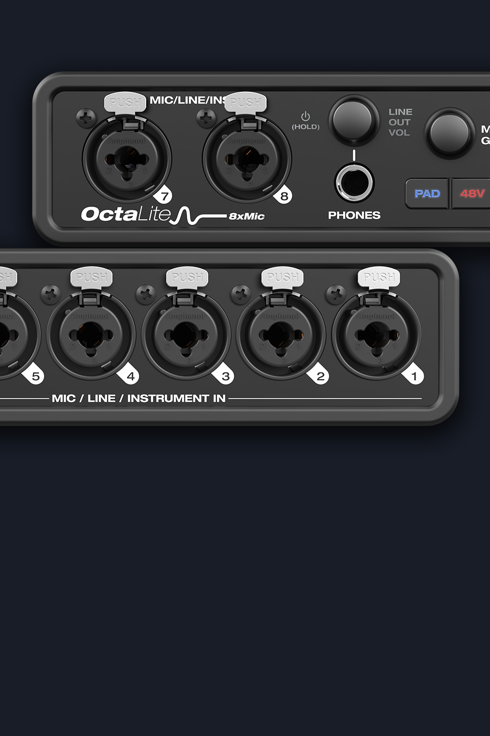 Neu von MOTU: OctaLite Audio-Interface
